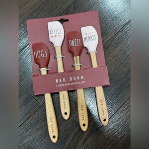 NEW Rae Dunn Valentines Spatula Set Bakeware Home Decor Kitchenware